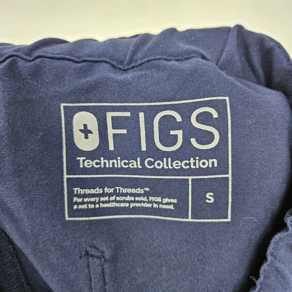 Figs Scrub Pants Mens Small Pisco Medical Uniform Navy Blue Healthcare